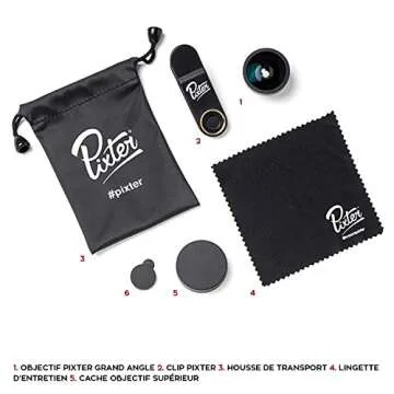 Pixter 0.4X Wide Angle Lens for All Smartphones