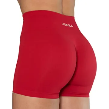 AUROLA Dream Collection Women Workout Shorts, High Waist Gym Shorts