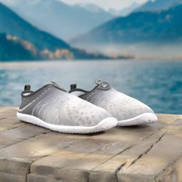 Spesoul Womens and Mens Water Shoes Breathable Quick Dry Swim Shoes Barefoot Aqua Socks Beach Shoes ...