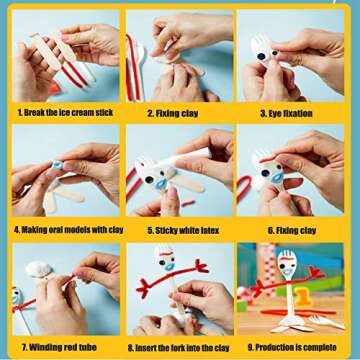 JAPI Fork Creativity Kit for Fun and Imagination