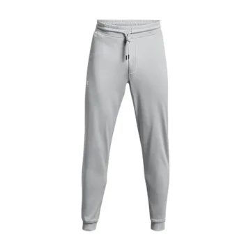 Under Armour Men's Sportstyle Tricot Joggers, Gray/White, X-Small