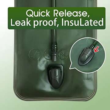 3L Hydration Bladder - Leakproof Water Reservoir for Adventures