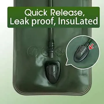 3L Hydration Bladder - Leakproof Water Reservoir for Adventures