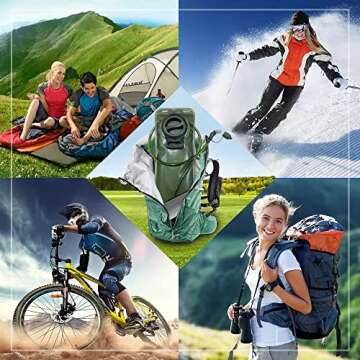 3L Hydration Bladder - Leakproof Water Reservoir for Adventures