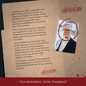 Cryptic Killers Murder Mystery Game - Engage & Solve Together