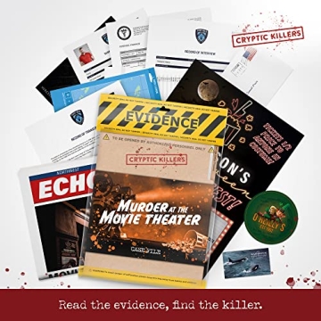 Cryptic Killers Murder Mystery Game - Engage & Solve Together