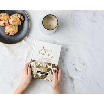 Jesus Calling, 365 Devotions with Real-Life Stories, Hardcover, with Full Scriptures: Encouragement and Reassurance for Daily Life (A 365-Day Devotional)