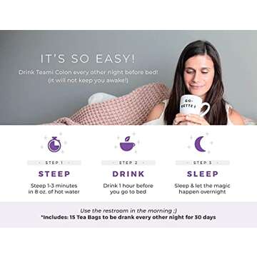 Teami® Colon Detox Tea for Men & Women | 30 Day Supply