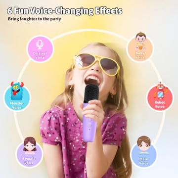 Heroange Karaoke Microphone Machine for All Ages