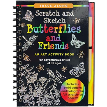 Scratch & Sketch Butterflies & Friends Art Book