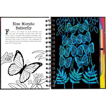 Scratch & Sketch Butterflies & Friends Art Book