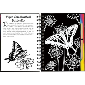 Scratch & Sketch Butterflies & Friends Art Book