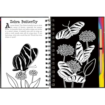 Scratch & Sketch Butterflies & Friends Art Book