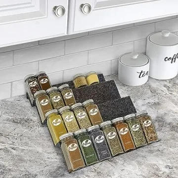LYNK PROFESSIONAL Spice Drawer Organizer for Kitchen Storage