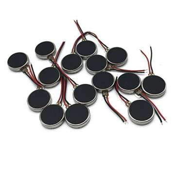 BestTong 15 PCS 10mmx3mm Mini Vibration Motors for Mobile Devices