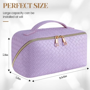 SFXULIX Large Capacity Travel Cosmetic Bag for Women