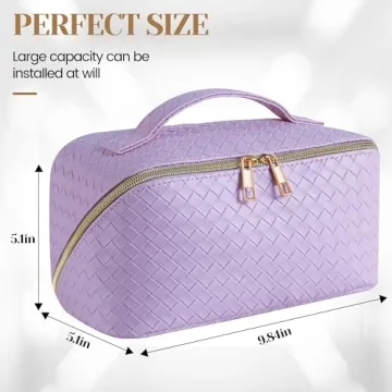 SFXULIX Large Capacity Travel Cosmetic Bag for Women