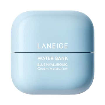 LANEIGE Water Bank Blue Hyaluronic Moisturizer: Barrier-Boosting Hydration, Squalane, Ceramide, Derm...