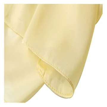 Bellonesc Silk Scarf 100% Silk Lightweight Sunscreen Shawl