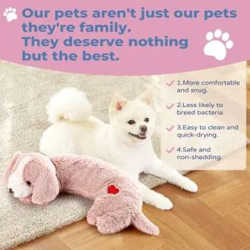 Heartbeat Puppy Toy for Anxiety Relief and Comfort