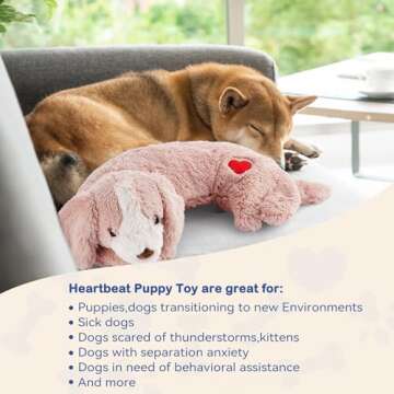 Heartbeat Puppy Toy for Anxiety Relief and Comfort