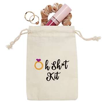 20 Pack Drawstring Bags for Bachelorette Parties and Favors