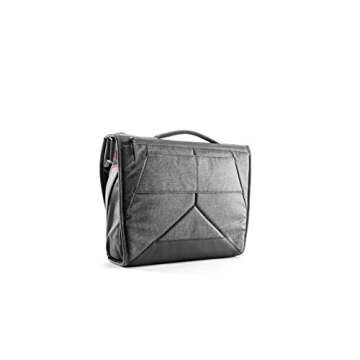 Peak Design Everyday Messenger Bag - Adults, Everyday Users, Travelers, Photographers, Commuters - Unisex - Messenger - 15 Inch - Charcoal