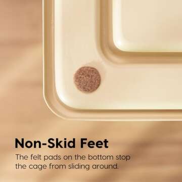 Stylish IRIS USA Tall Dog Crate for Spacious Pet Comfort