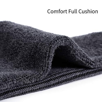 CelerSport Men's Athletic Crew Socks 6 Pack for Comfort