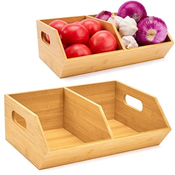 Stylish Bamboo Storage Bins for Eco-Friendly Organization