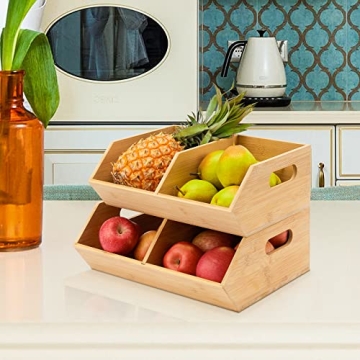Stylish Bamboo Storage Bins for Eco-Friendly Organization