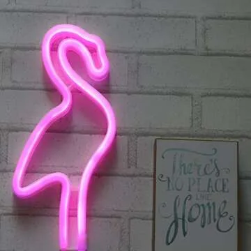 Flamingo Neon Light for Room Decor Birthday Gift