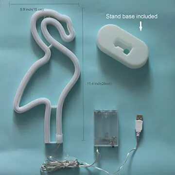 Flamingo Neon Light for Room Decor Birthday Gift