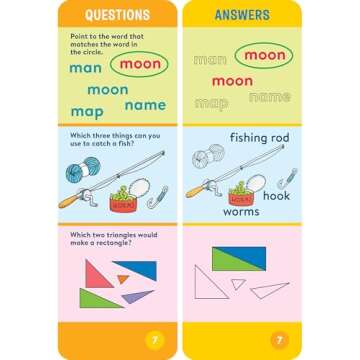 Brain Quest Kindergarten Smart Cards Revised 5th Edition (Brain Quest Smart Cards)