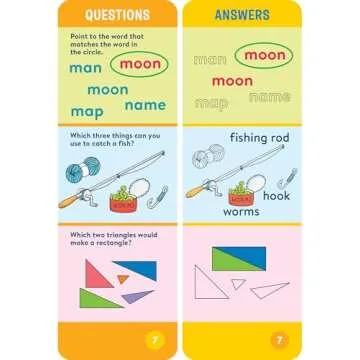 Brain Quest Kindergarten Smart Cards Revised 5th Edition (Brain Quest Smart Cards)