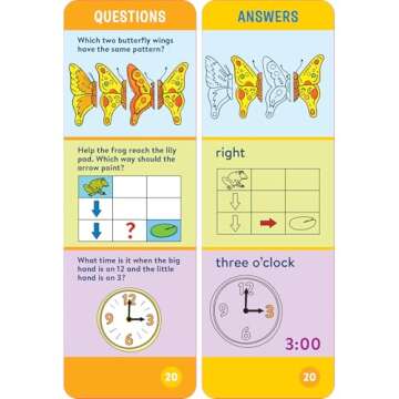 Brain Quest Kindergarten Smart Cards Revised 5th Edition (Brain Quest Smart Cards)