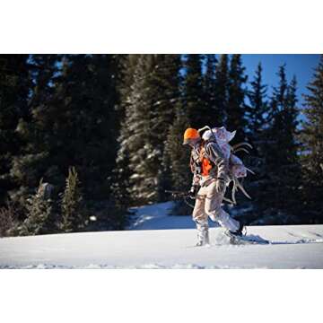 Allen Company Adult Blaze Orange Hunting Vest with a Hook and Loop Closure - High-Visibility Saftey ...