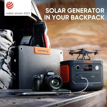 Jackery Solar Generator 300 Plus for Camping and Emergencies