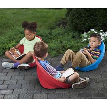 American Plastic Toys Scoop Rocker in Assorted Colors (Pack of 6)