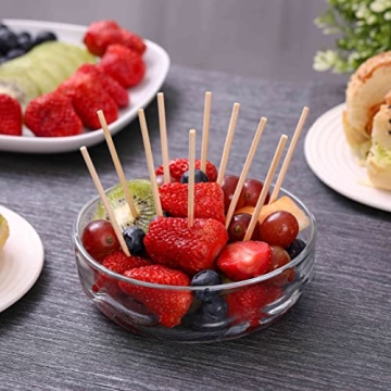 200 PCS Bamboo Skewers for Grilling and Appetizers