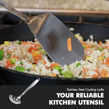 Chef Craft Select Ladle 11.5" Durable Stainless Steel