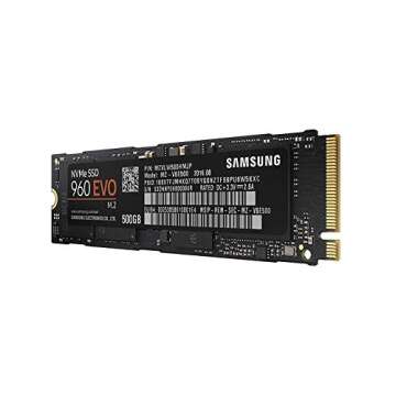 Samsung 960 EVO 500GB NVMe SSD with Amazing Speed