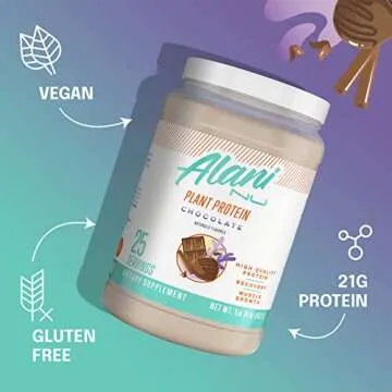 Alani Nu Vegan Protein Powder - Chocolate Flavor 25 Servings
