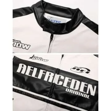 Aelfric Eden Faux Leather Motorcycle Jacket for Style