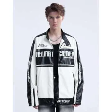 Aelfric Eden Faux Leather Motorcycle Jacket for Style