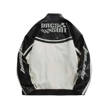 Aelfric Eden Faux Leather Motorcycle Jacket for Style