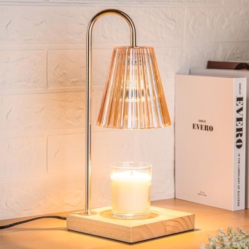 Marycele Candle Warmer Lamp with Timer and Dimmable Light