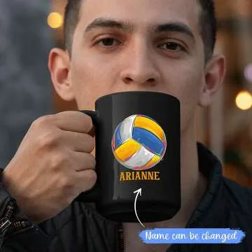 Personalized Volleyball Mug for Enthusiasts