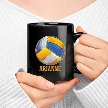 Personalized Volleyball Mug for Enthusiasts