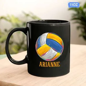 Personalized Volleyball Mug for Enthusiasts
